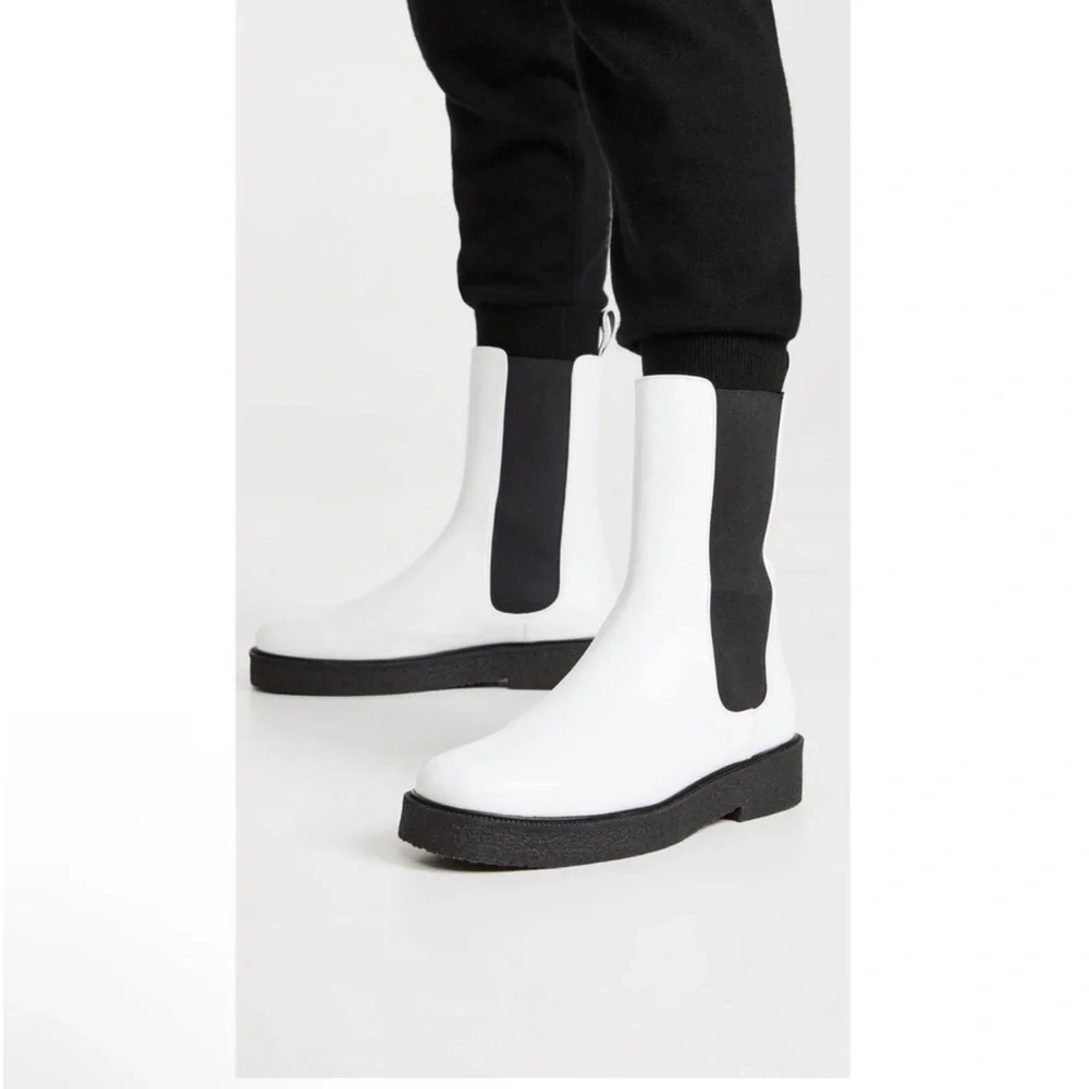 STAUD Monochrome Heeled Boots - Picture 4 of 10